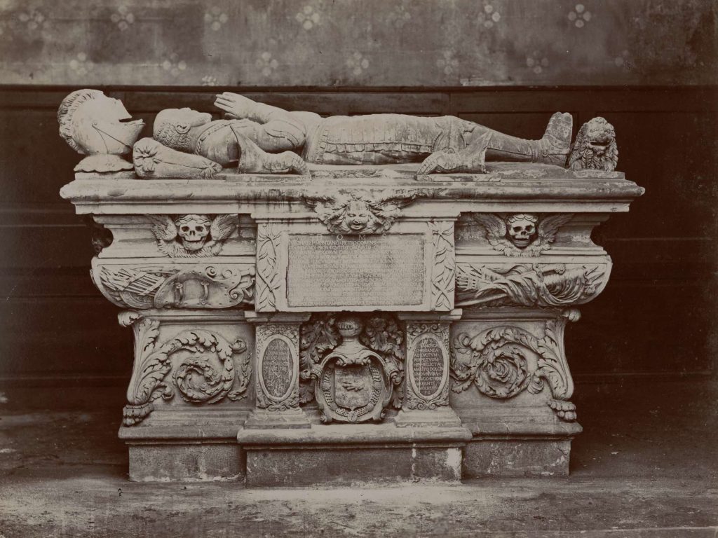 Jules-Alphonse Terpereau, tombeau de Montaigne, Faculté des Sciences et des Lettres de Bordeaux - 1886 