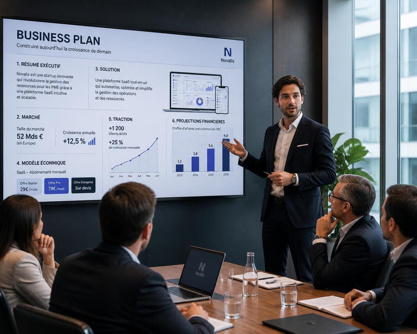 découvrez des exemples de business plans efficaces avec des modèles qui captivent les investisseurs dès la première lecture et maximisez vos chances de succès.