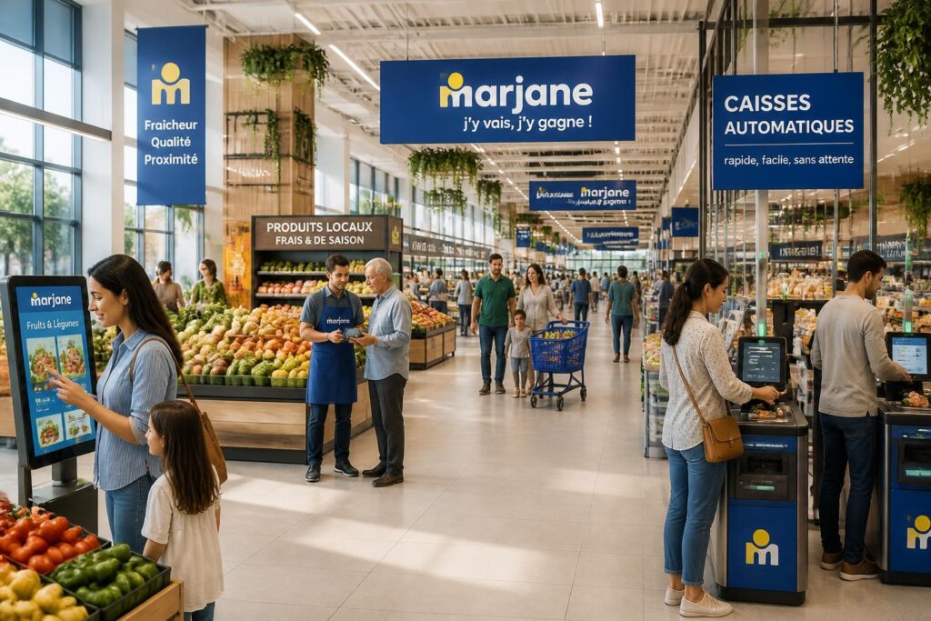 découvrez comment marjane révolutionne l'expérience client en grande distribution grâce à des innovations et un service de qualité.