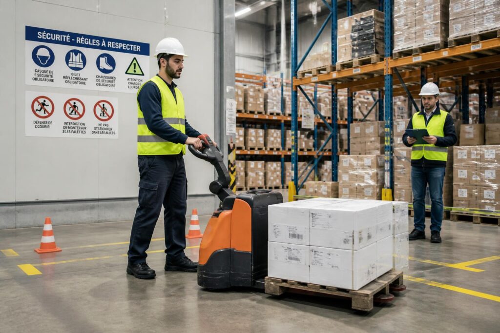 découvrez les compétences essentielles pour réussir la certification caces 1 transpalette et maîtriser la conduite en toute sécurité.