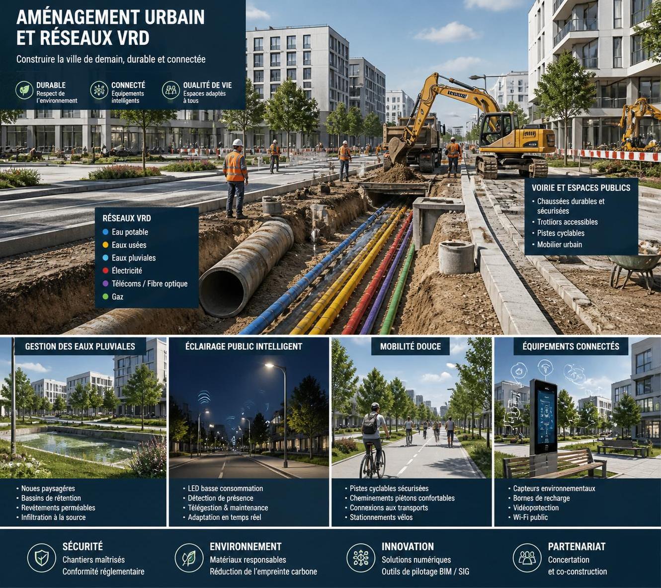 découvrez les enjeux essentiels des vrd (voirie et réseaux divers) pour réussir vos projets d’aménagement urbain, alliant infrastructures efficaces et développement durable.