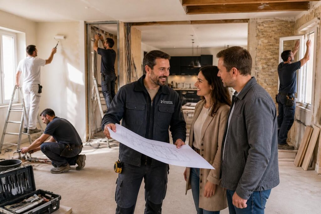 découvrez comment choisir l'entreprise de rénovation tous corps d’état idéale pour vos travaux, en tenant compte de l'expertise, du budget et de la qualité des services proposés.