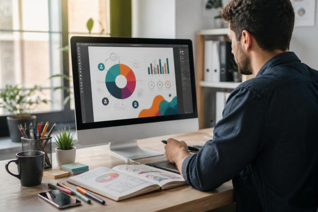 découvrez comment maîtriser l'infographie, un outil essentiel pour créer des présentations impactantes et captivantes. apprenez ses bases, astuces et meilleures pratiques.