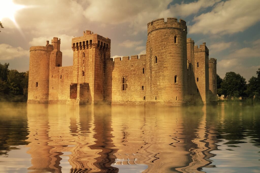 Castle on the lake
