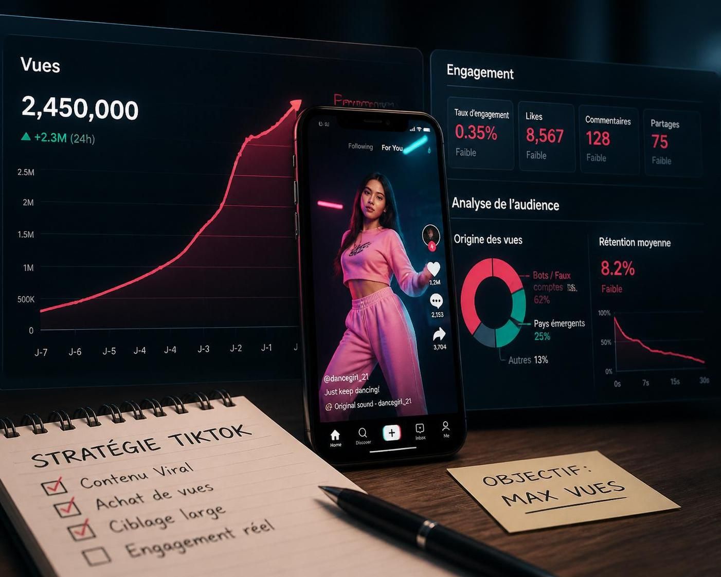 découvrez les risques liés à l'achat de vues tiktok et leurs impacts sur votre stratégie marketing digitale pour optimiser votre présence en ligne en toute sécurité.