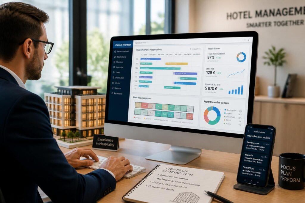 découvrez le rôle essentiel d'un channel manager pour optimiser la gestion hôtelière digitale et améliorer la visibilité et les réservations de votre établissement.