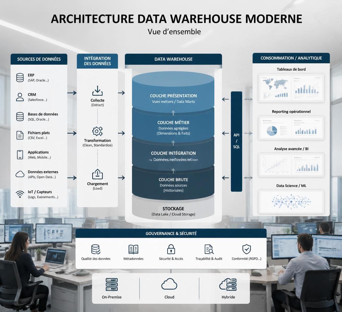 découvrez pourquoi le data warehouse transforme la gestion des données en entreprise, offrant une architecture innovante pour centraliser, analyser et optimiser les informations stratégiques.