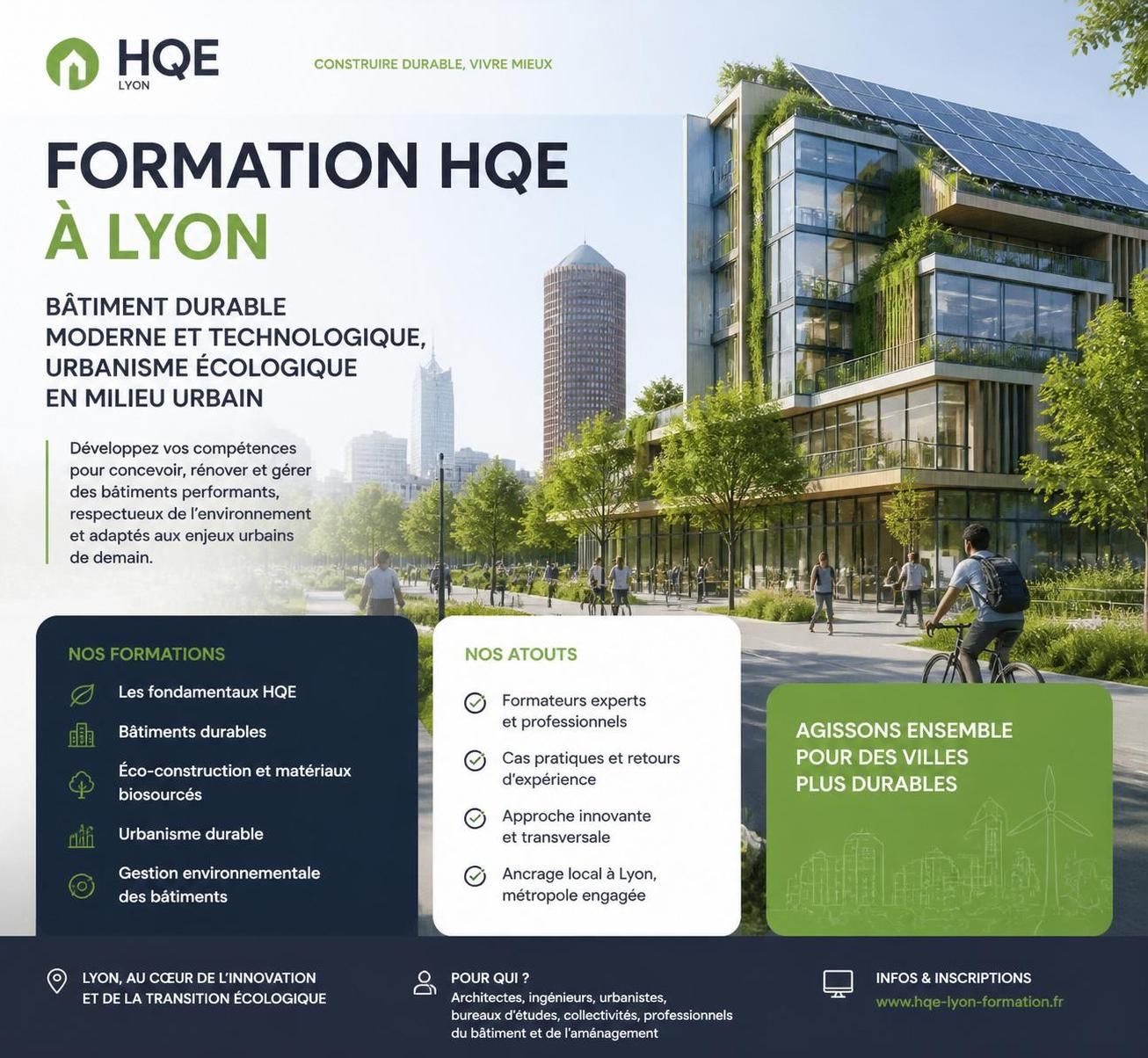 découvrez la formation hqe à lyon et développez les compétences essentielles pour maîtriser l'immobilier durable, alliant performance énergétique et respect de l'environnement.