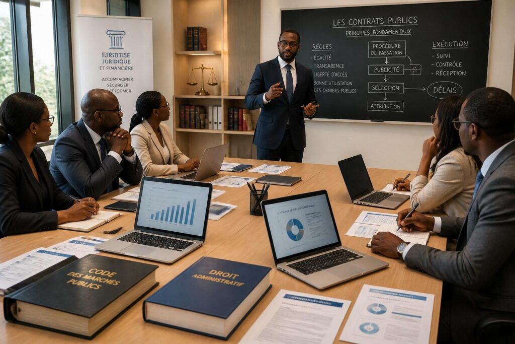 découvrez notre formation sur les contrats publics pour maîtriser les enjeux juridiques et financiers essentiels. acquérez les compétences clés pour réussir dans ce domaine complexe et stratégique.
