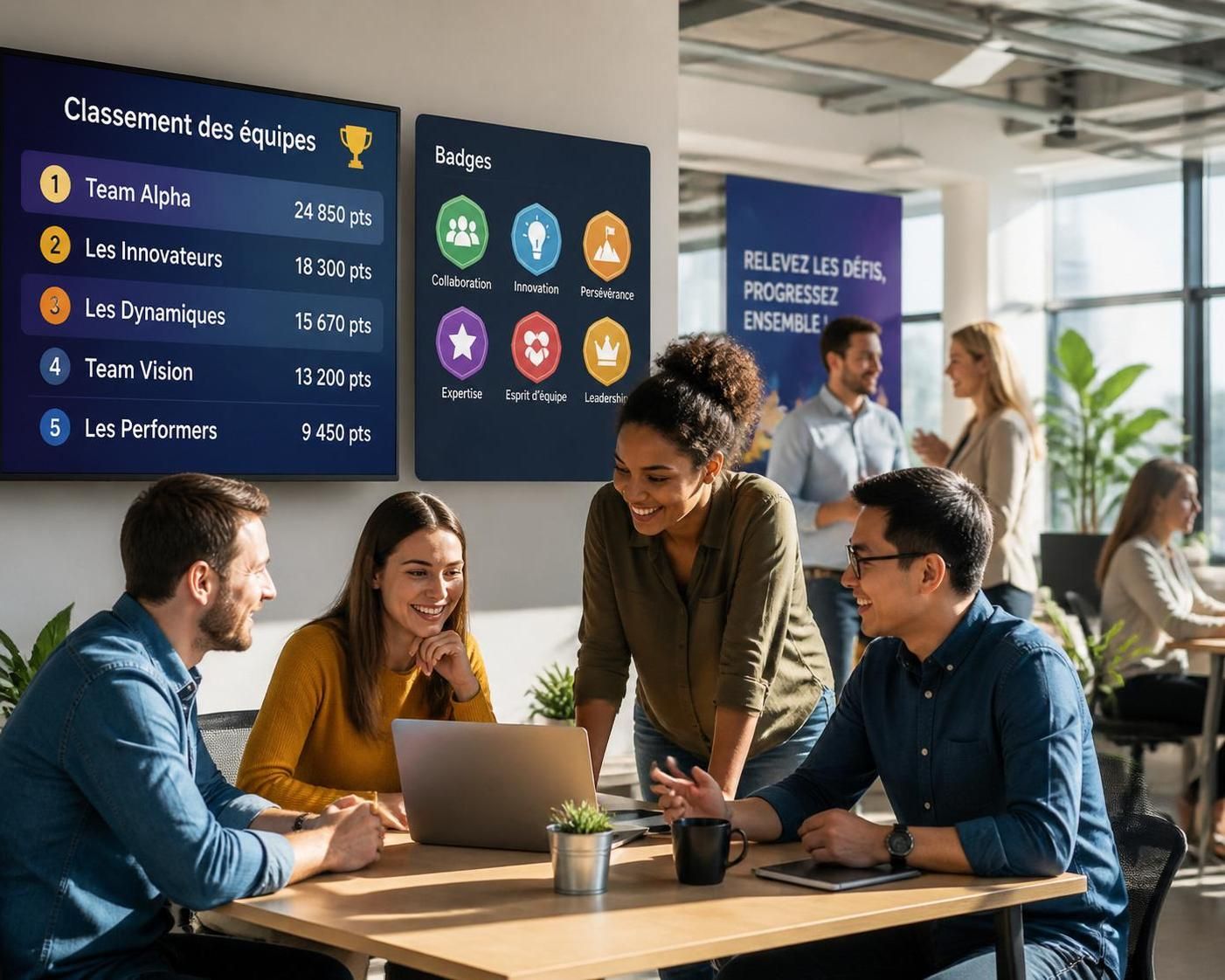 découvrez comment la gamification en entreprise peut motiver vos équipes au quotidien en augmentant l'engagement, la productivité et la collaboration grâce à des méthodes ludiques et innovantes.