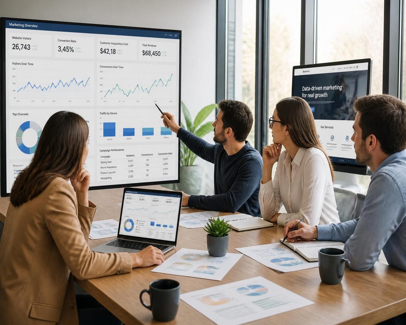 découvrez les meilleures stratégies de marketing digital pour augmenter votre visibilité en ligne, attirer plus de clients et booster la croissance de votre entreprise.