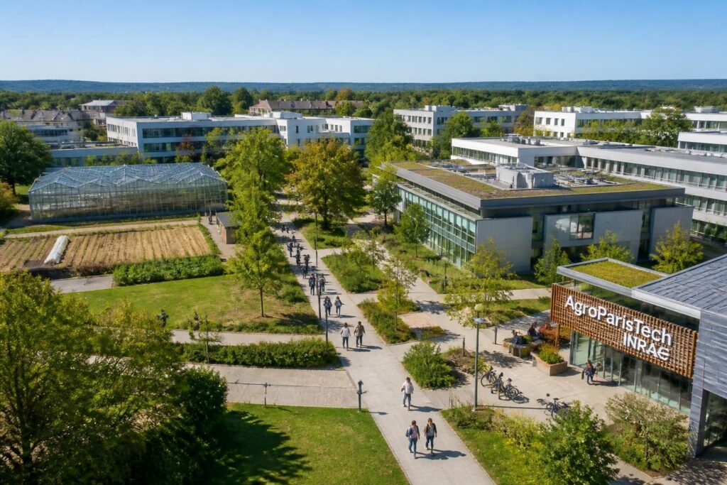 découvrez l'avis des étudiants et explorez les photos du campus agroparistech inrae à agro paris saclay, situé à palaiseau, un centre d'excellence en sciences agronomiques et environnementales.