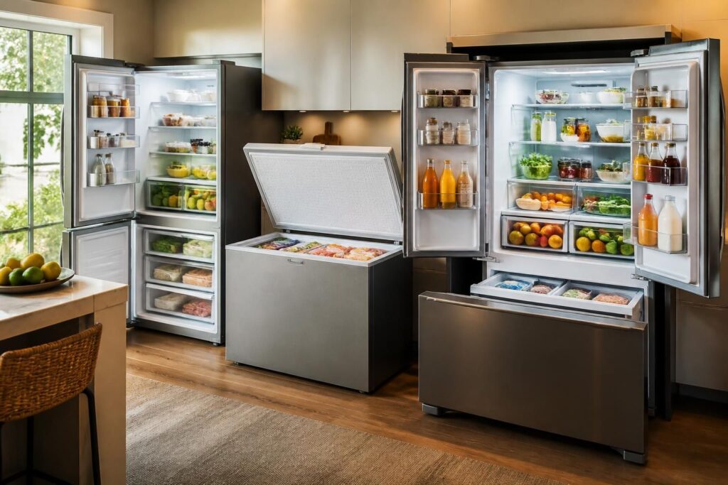 découvrez comment choisir le réfrigérateur congélateur idéal pour votre maison en fonction de vos besoins, de l'espace disponible et de votre budget.
